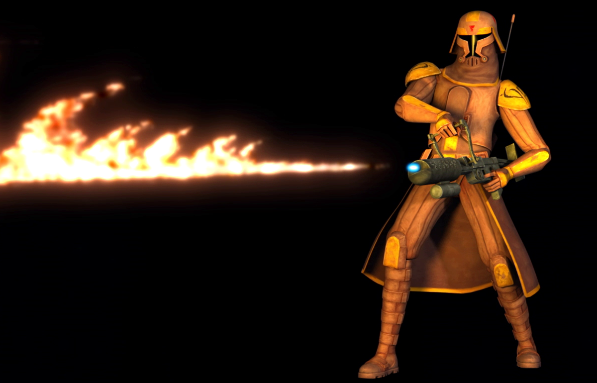 Clone flame trooper