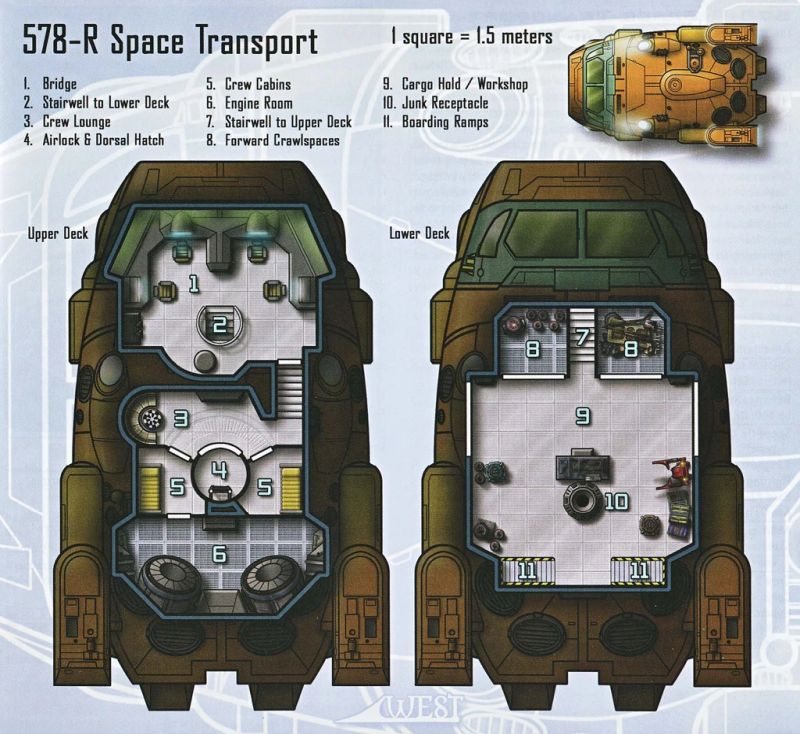Amalgamated Hyperdyne 578-R Space Transport