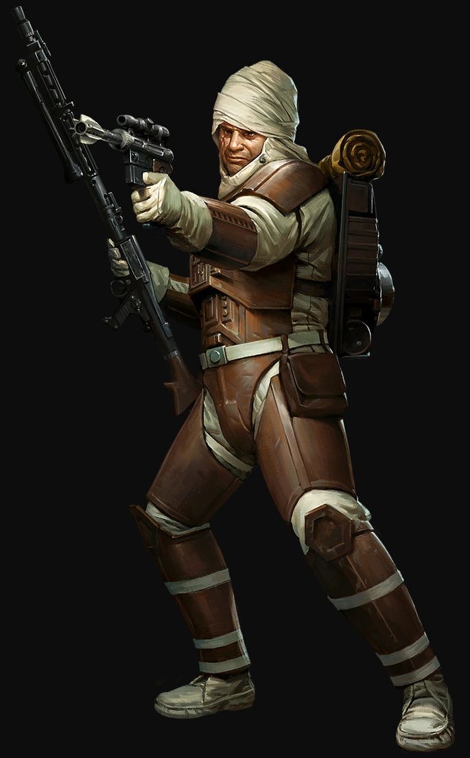 Dengar (Human/Corellian Bounty Hunter) (as of The Empire Strikes Back)
