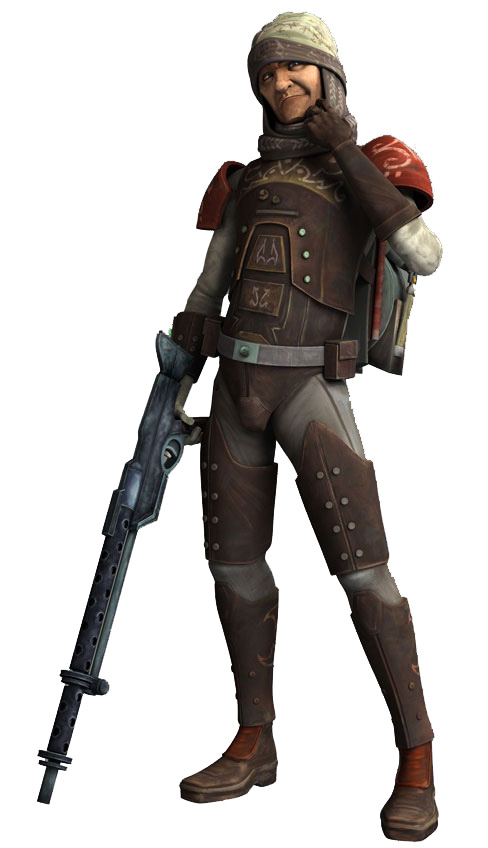 Dengar (Corellian Bounty Hunter as of The Clone Wars)