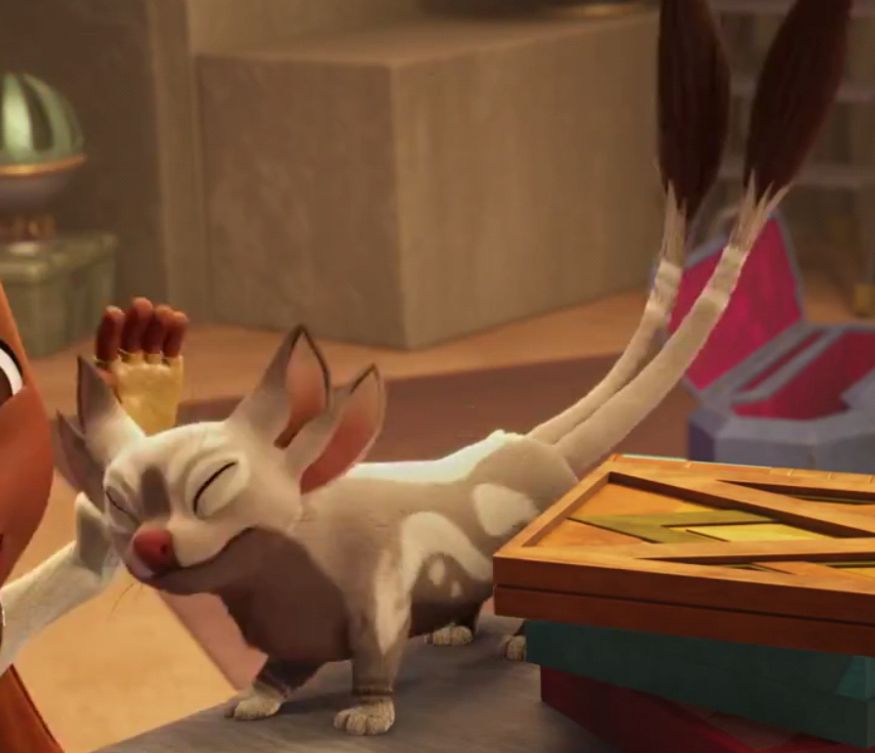 Flim (Two Tailed Feline pet of Jasa Plynn)