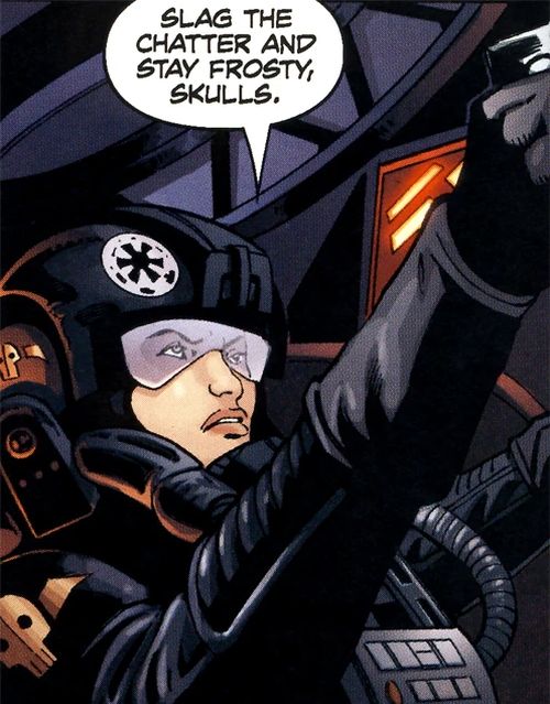 Gunn Yage (Human Squadron Leader, Imperial Agent)