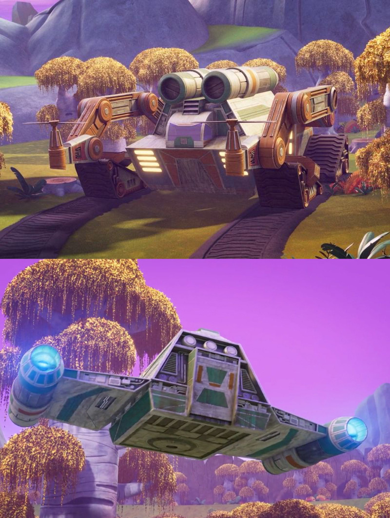 Raxlo Corporation Transport (with Harvester attachment)
