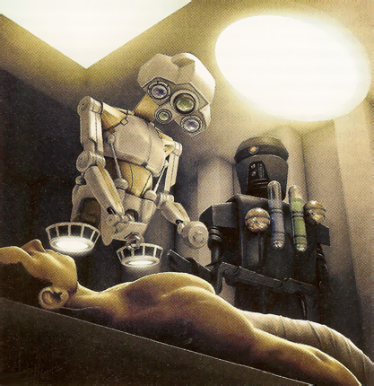 Cybot Galactica IM-6 battlefield medical droid