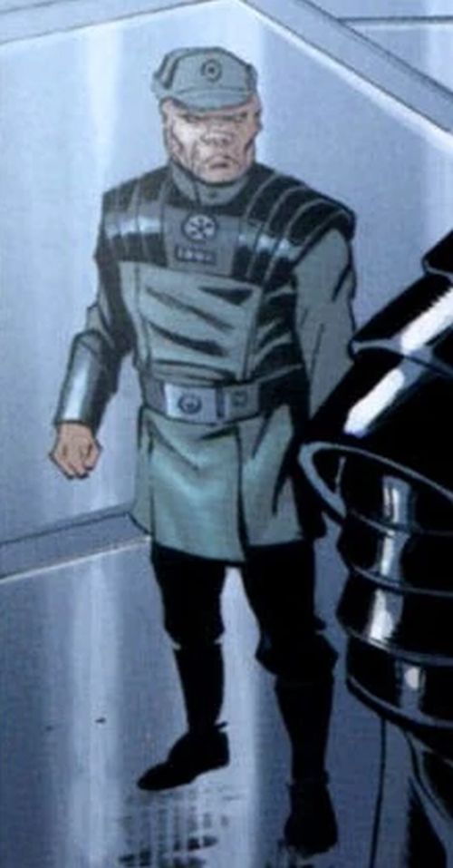 Captain Rokure (Human Imperial Officer)