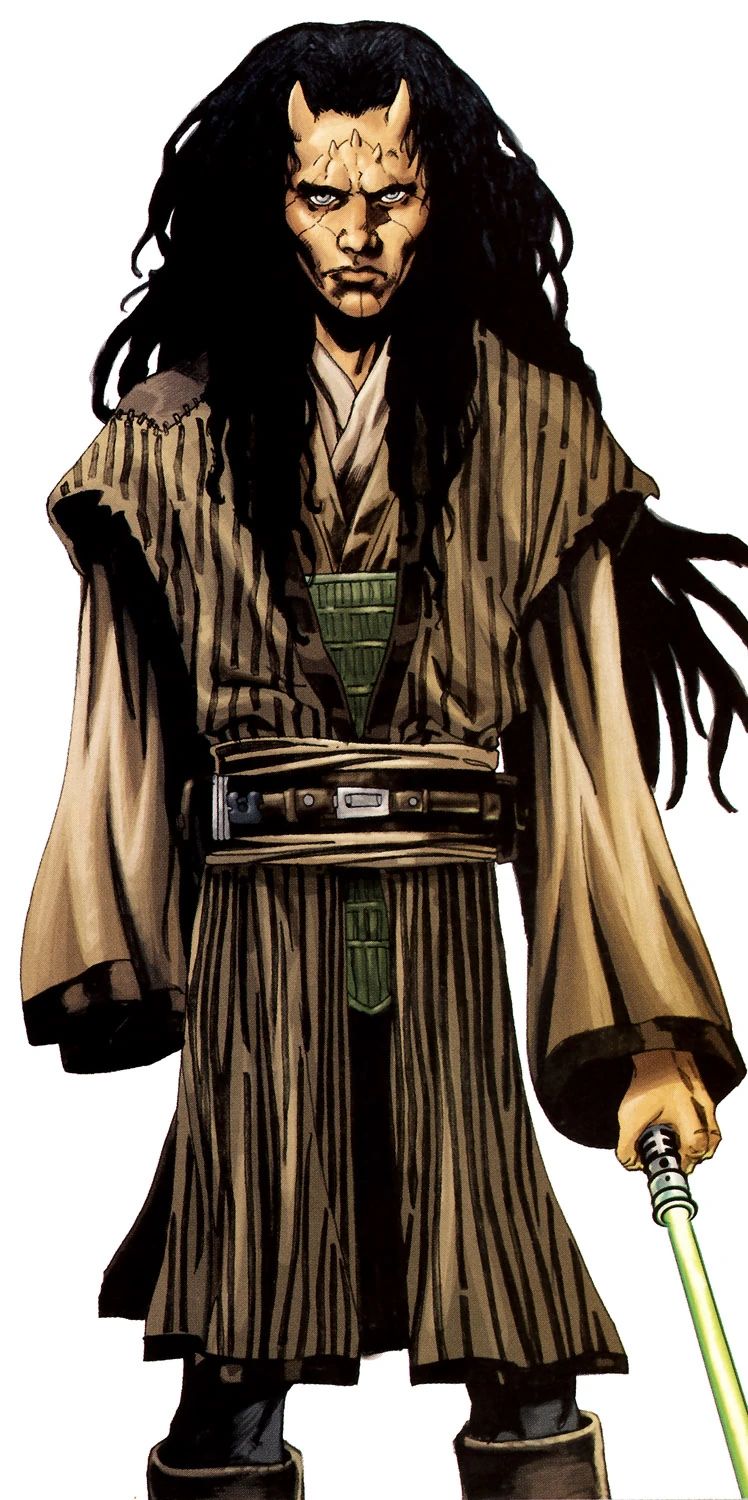 Wolf Sazen (Zabrak Jedi Master)