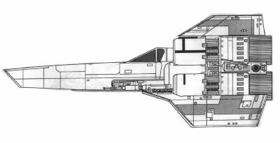 Colonial Asp Starfighter (Kitsune Variant)