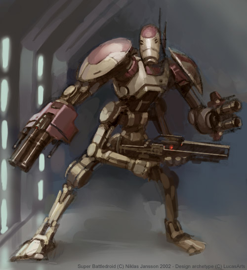 Trade Federation F Series Battle Droid