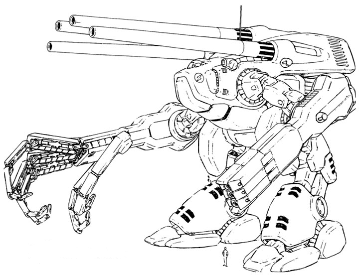 U.N. Forces HWR (Heavy Weight Robot) Mk I