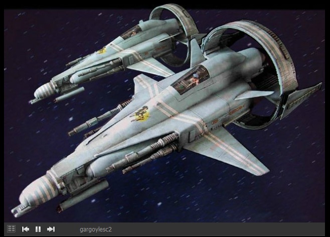Sigmarite Empire F-33 Gargoyle (Y-Wing)