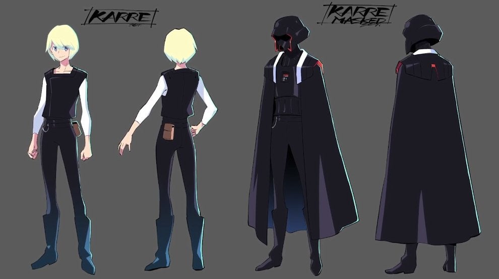 Karre (Human Dark Side Warrior)
